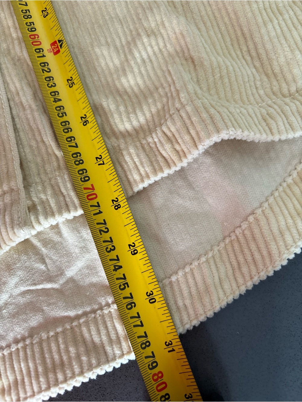 Billabong Butter Yellow Corduroy Button Shirt Women Medium Oversized Skate Soft - Picture 13 of 14